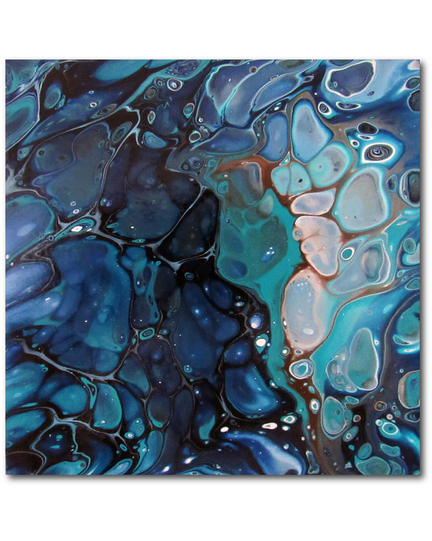 Blue & Turquoise Gallery-Wrapped Canvas Wall Art