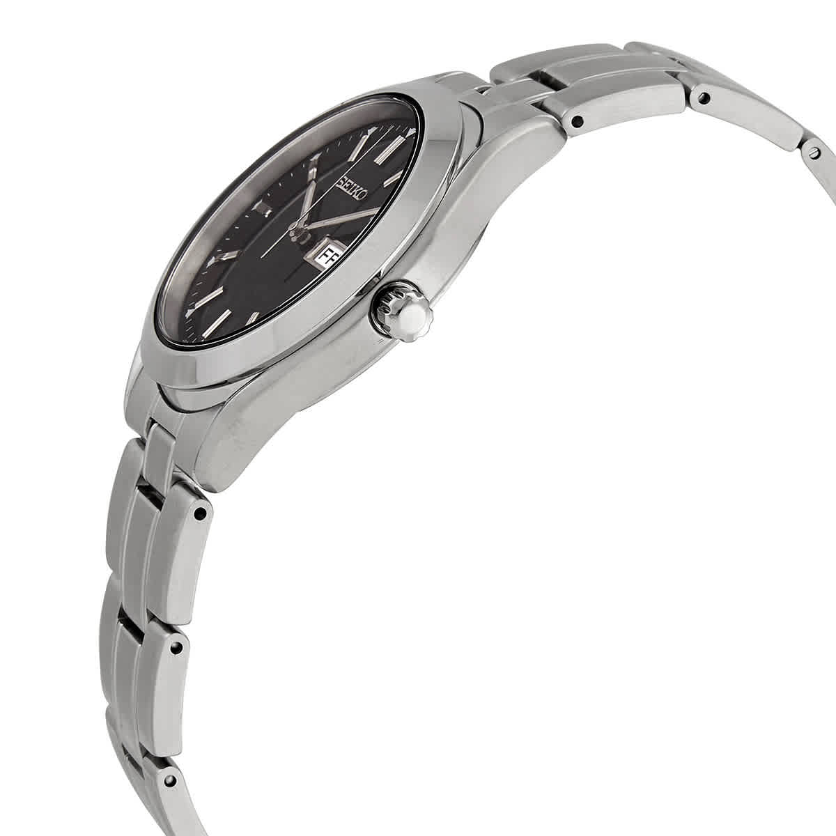 Essentials Quartz Black Dial Mens Watch SUR361