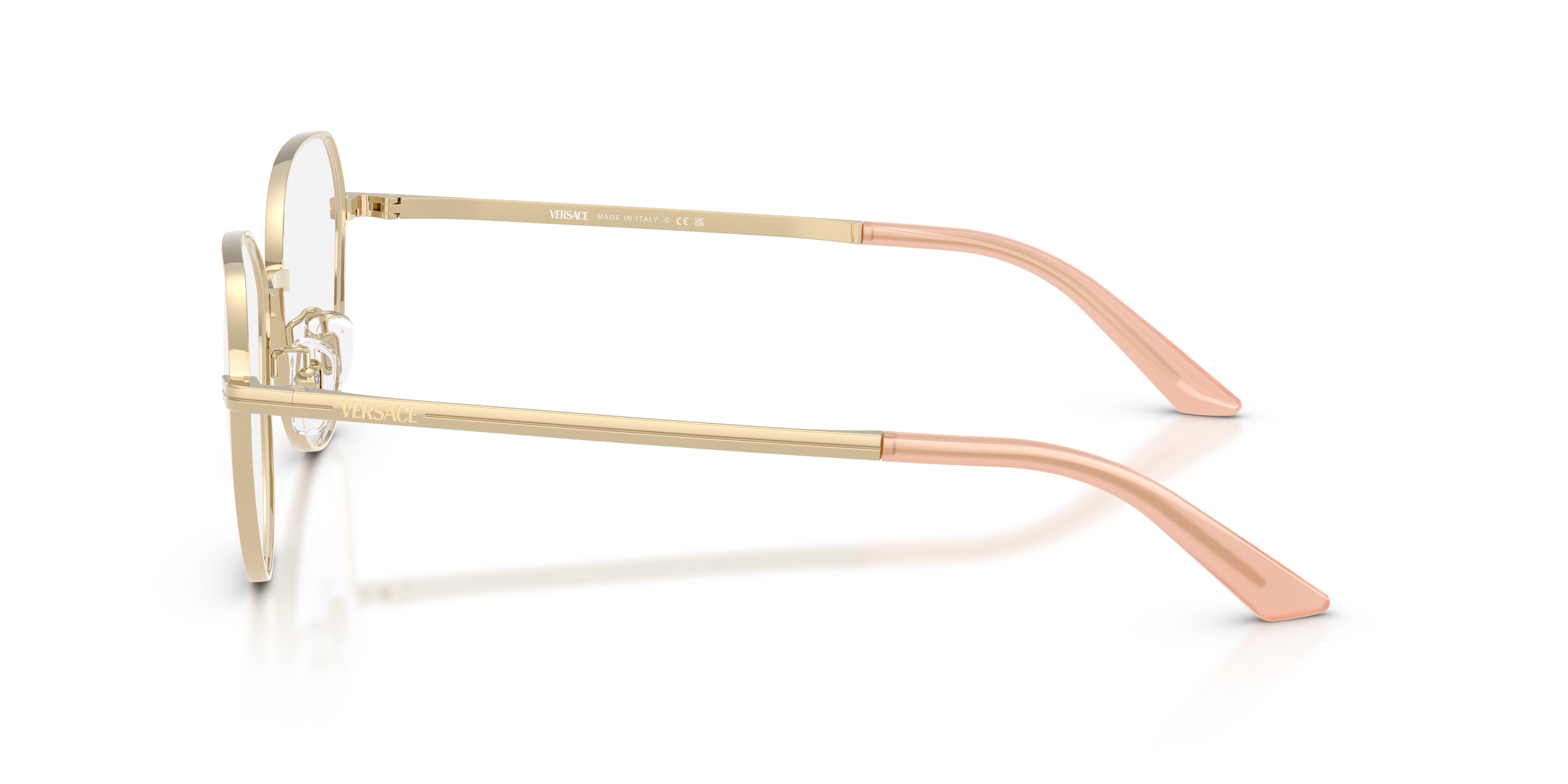 Versace Woman Versace VE1313D 1520 Optical frames Metal Gold Pantos Norma
