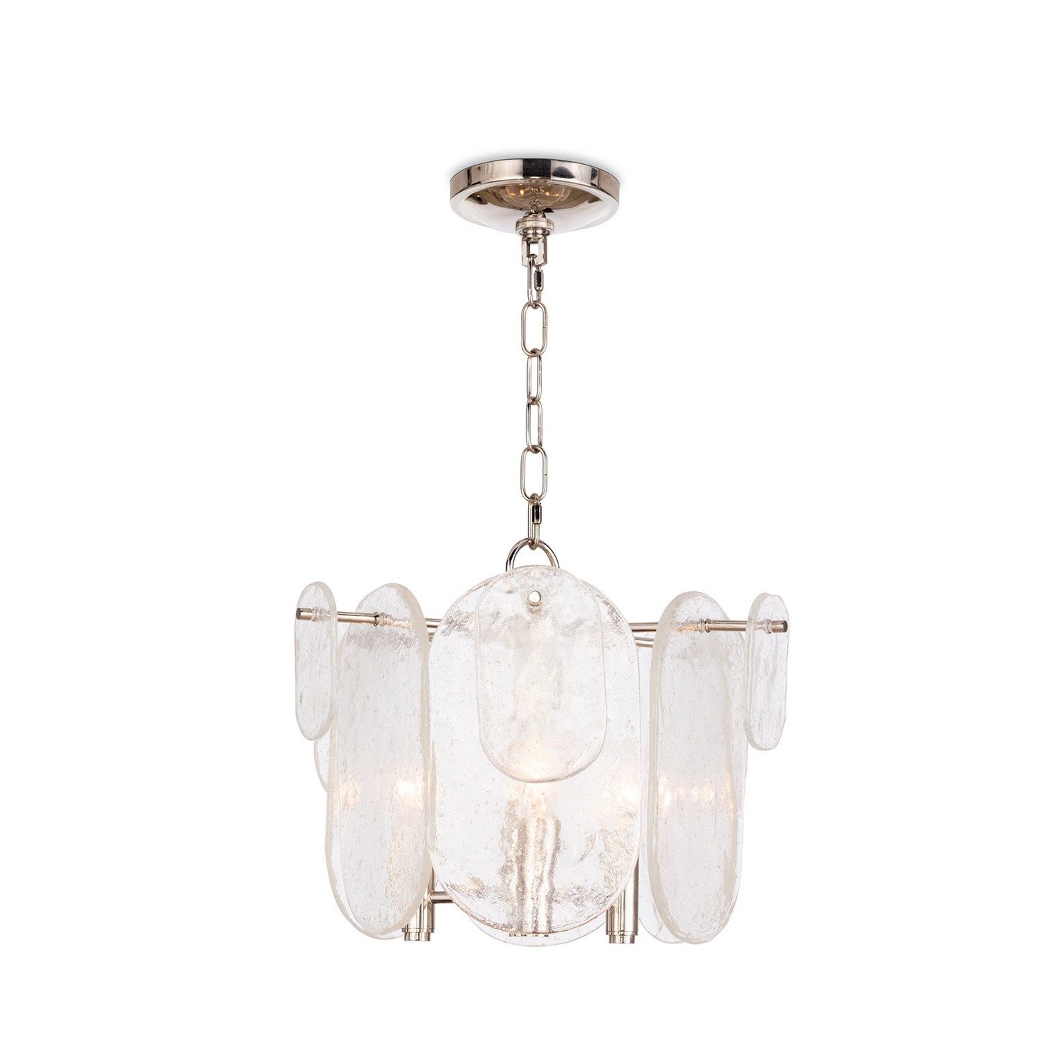 Polished Nickel Pendant from the Echo Collection