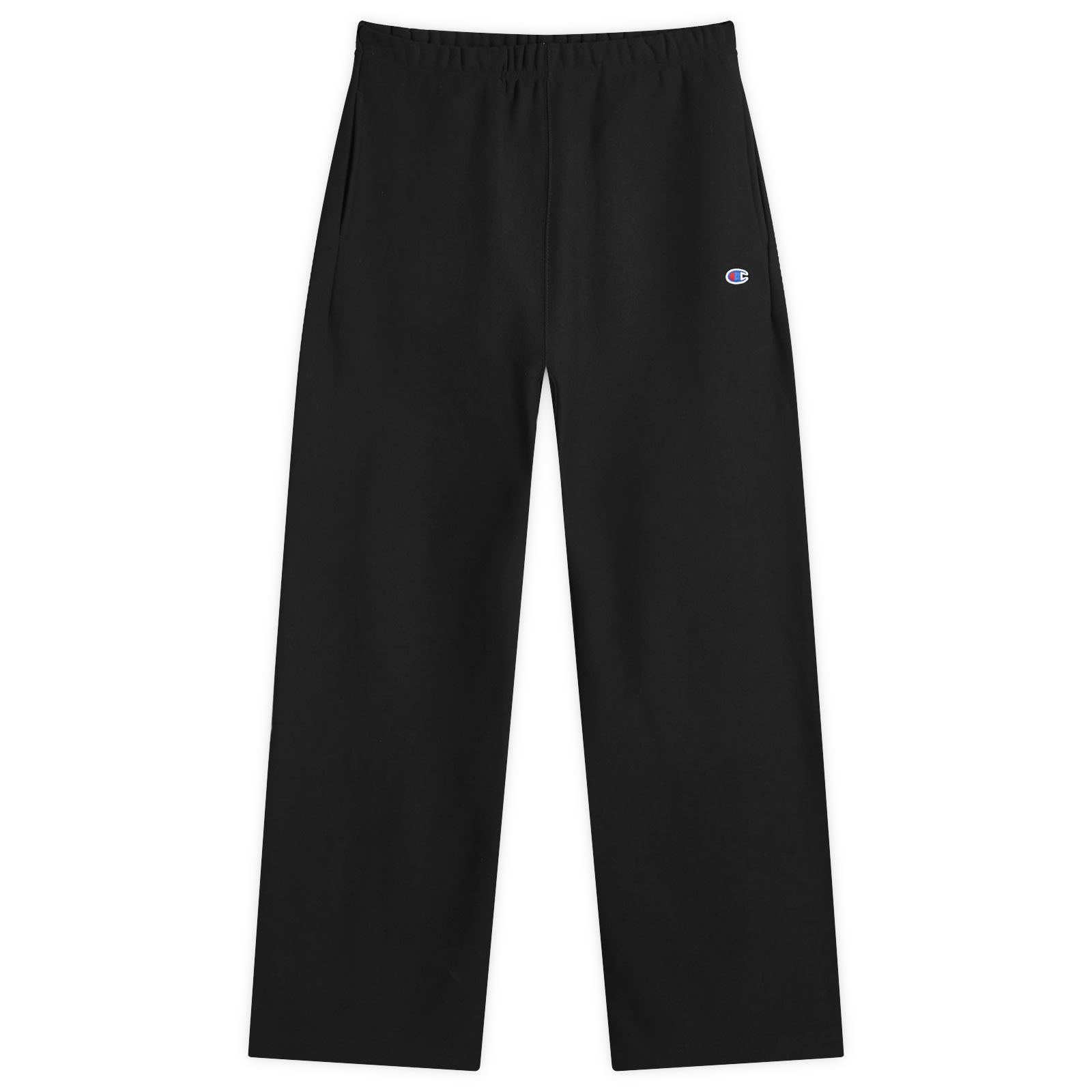 Men's Classic Straight Hem Sweat Pants in Black
