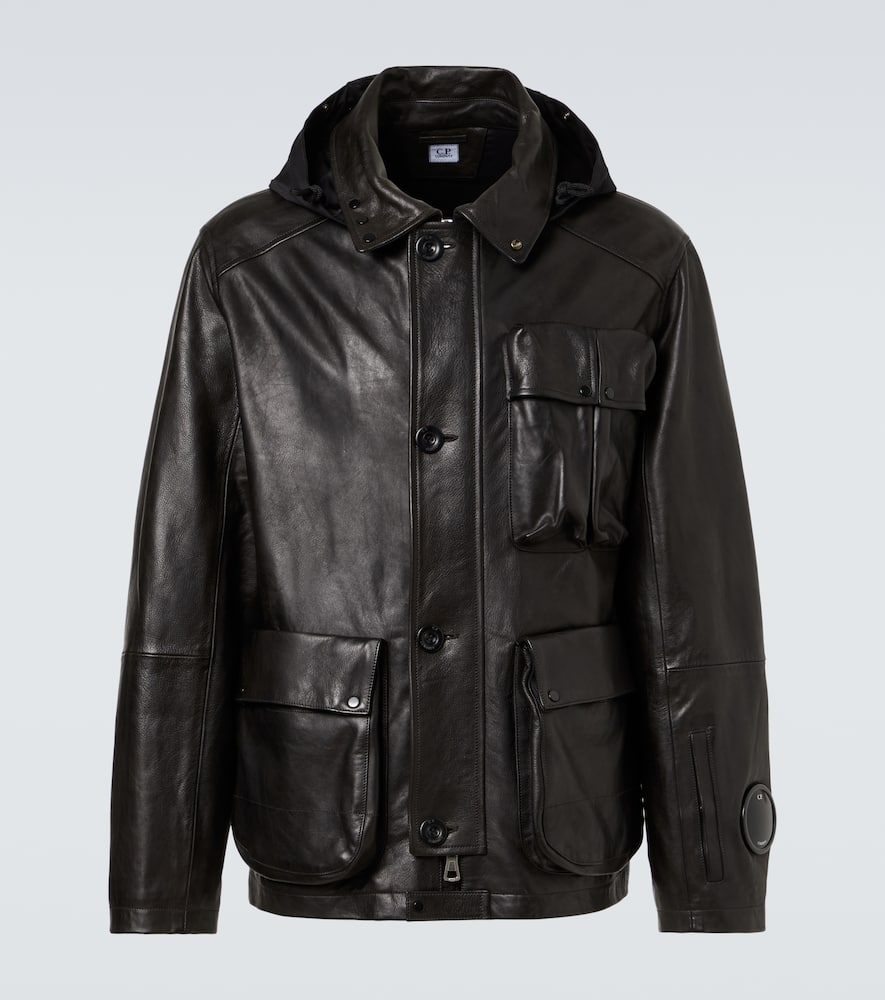 C. P. Company Lens leather jacket