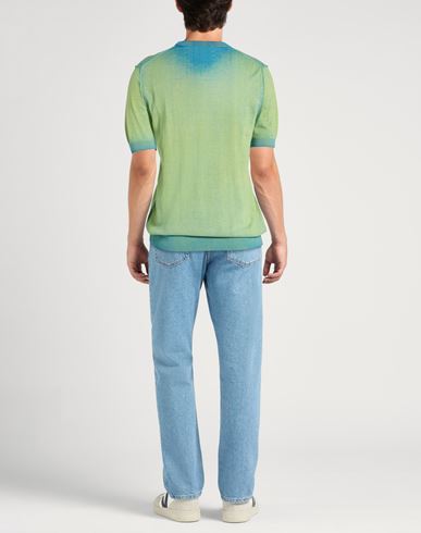 Man Sweater Blue Size L Cotton