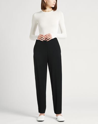 Woman Pants Navy Size 10 Viscose, Elastane