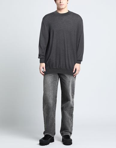 Per Anteprima Man Sweater Lead Size 38 Virgin Wool