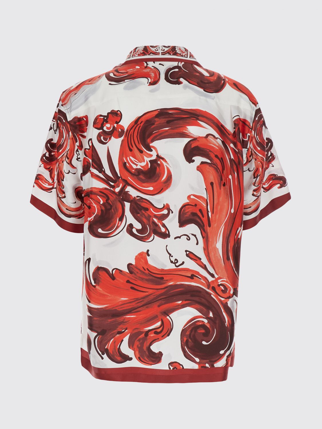 Shirt Men color Ruby