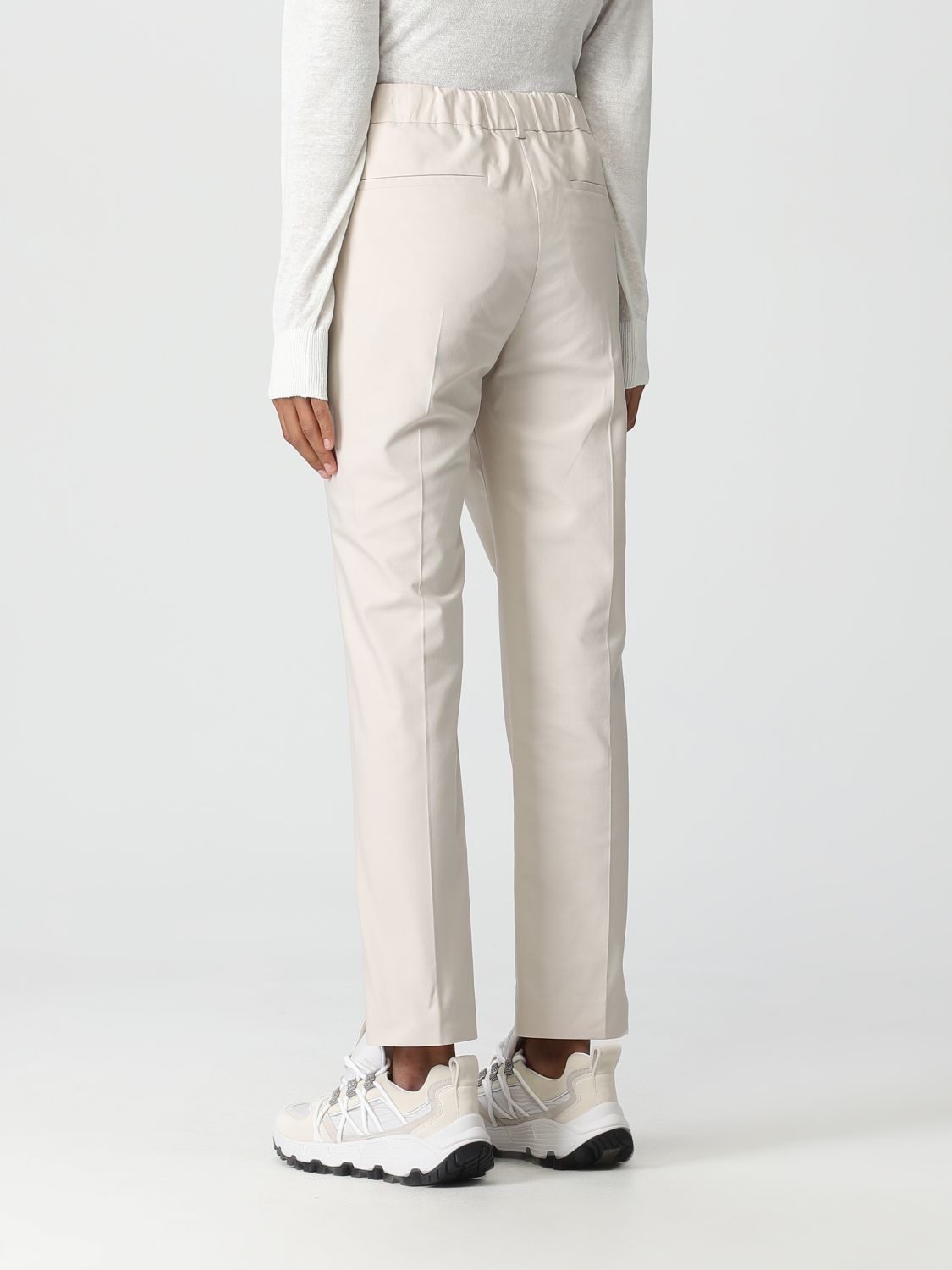 Pants Woman color Beige