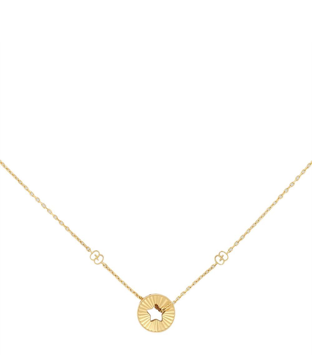 Yellow Gold Icon Necklace