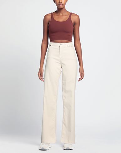 Woman Pants Beige