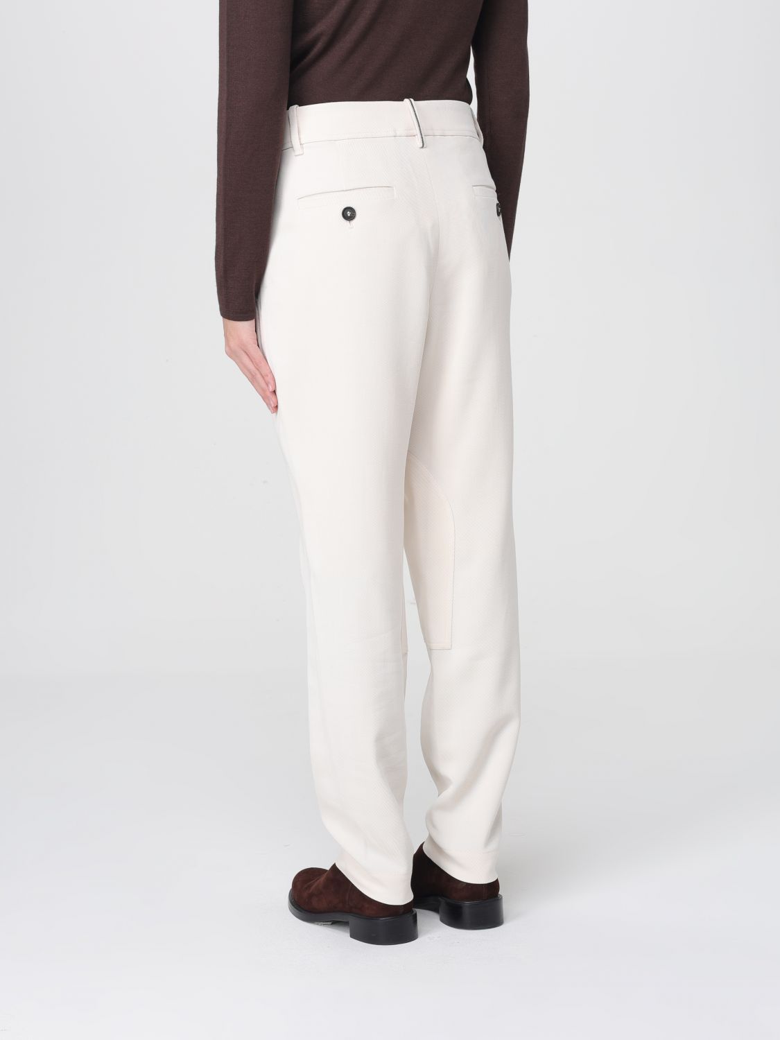 Pants Woman color Yellow Cream
