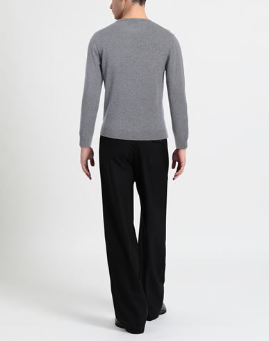 Man Sweater Grey Size 48 Wool, Cashmere