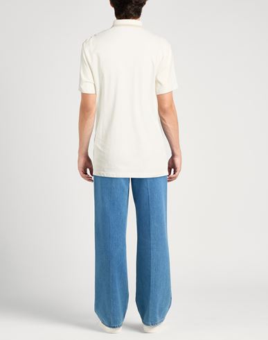 Man Polo shirt Off white Size M Cotton