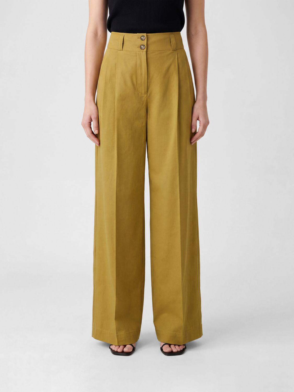 Pants Woman color Kaki
