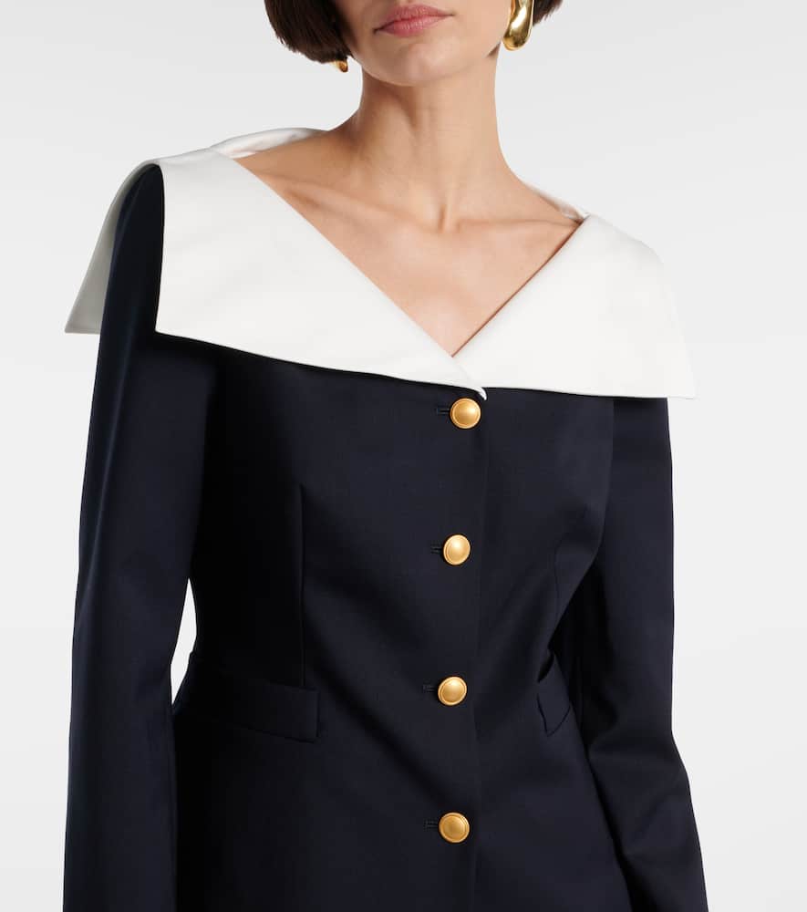 Wool-blend jacket