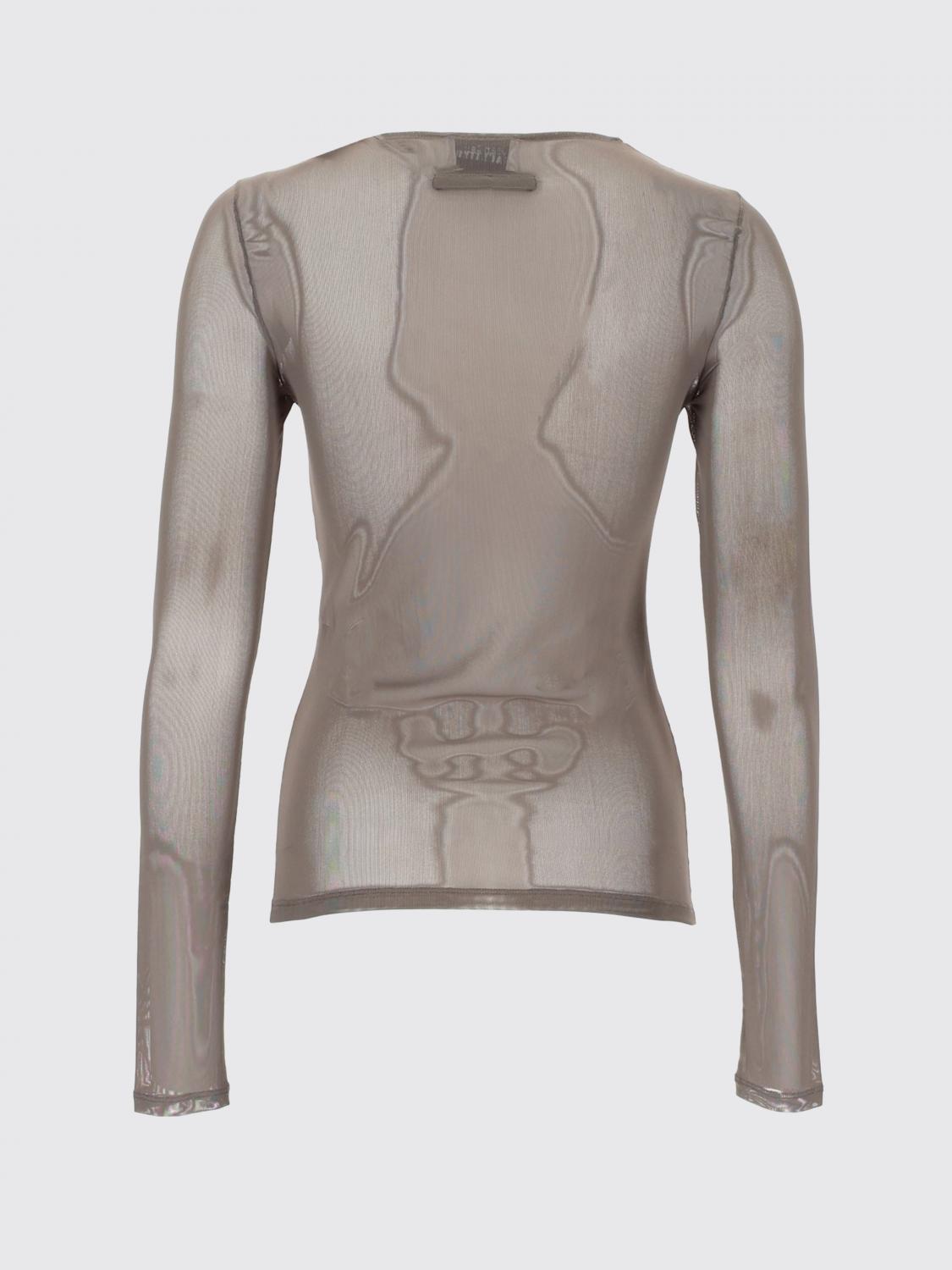 Top Woman color Grey