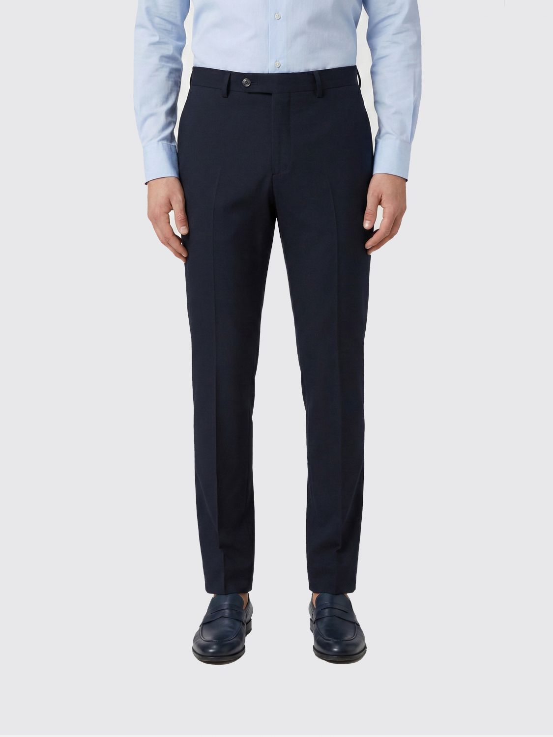 Pants Men color Blue