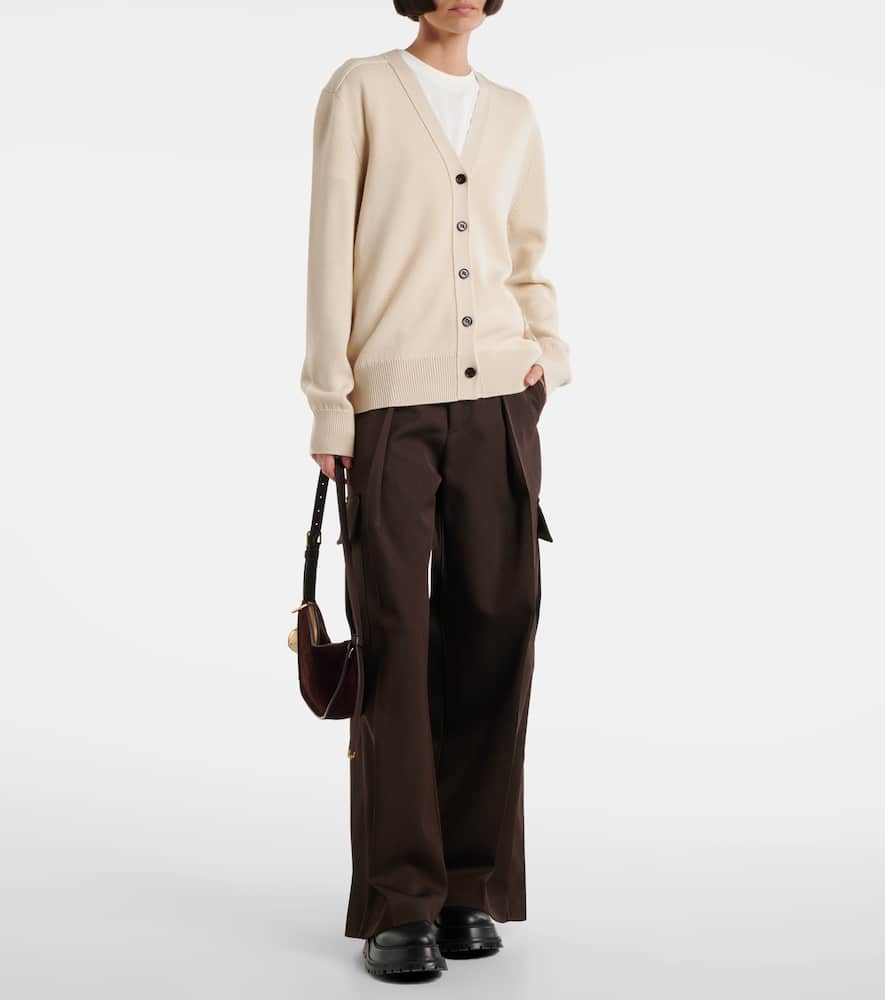 Wool cardigan