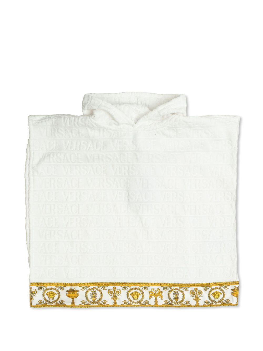 I ♡ Baroque bath towel - White
