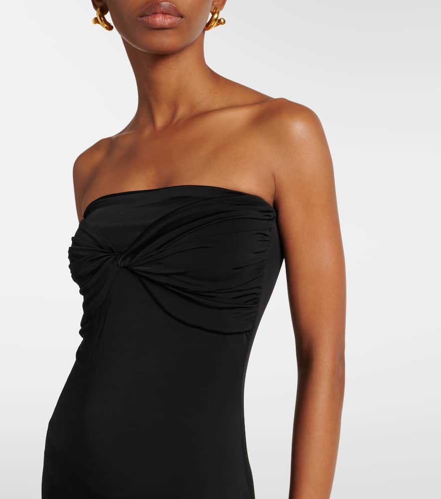 Cate strapless maxi dress