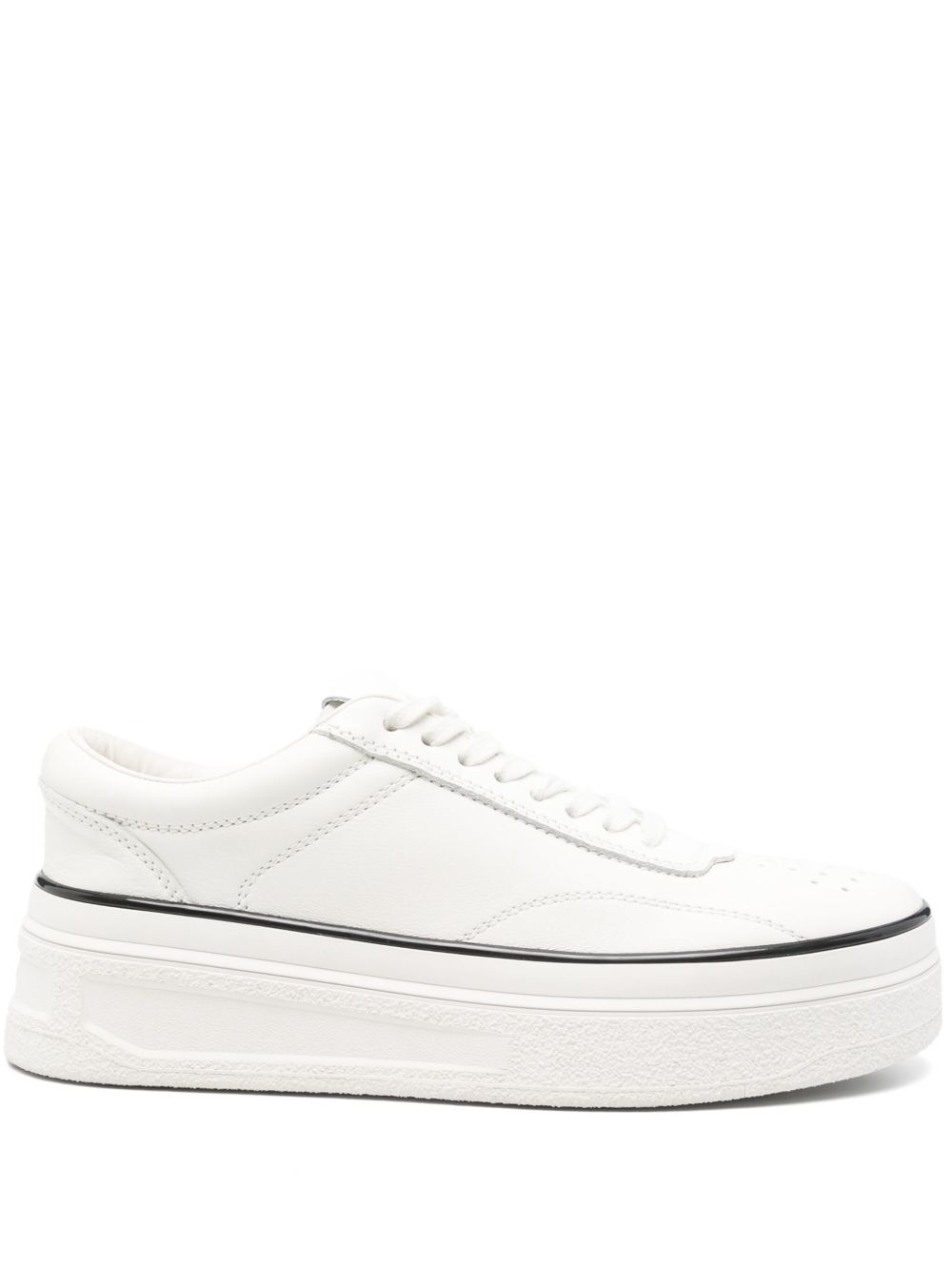 Jil Sander Pre-Owned platform sneakers - White
