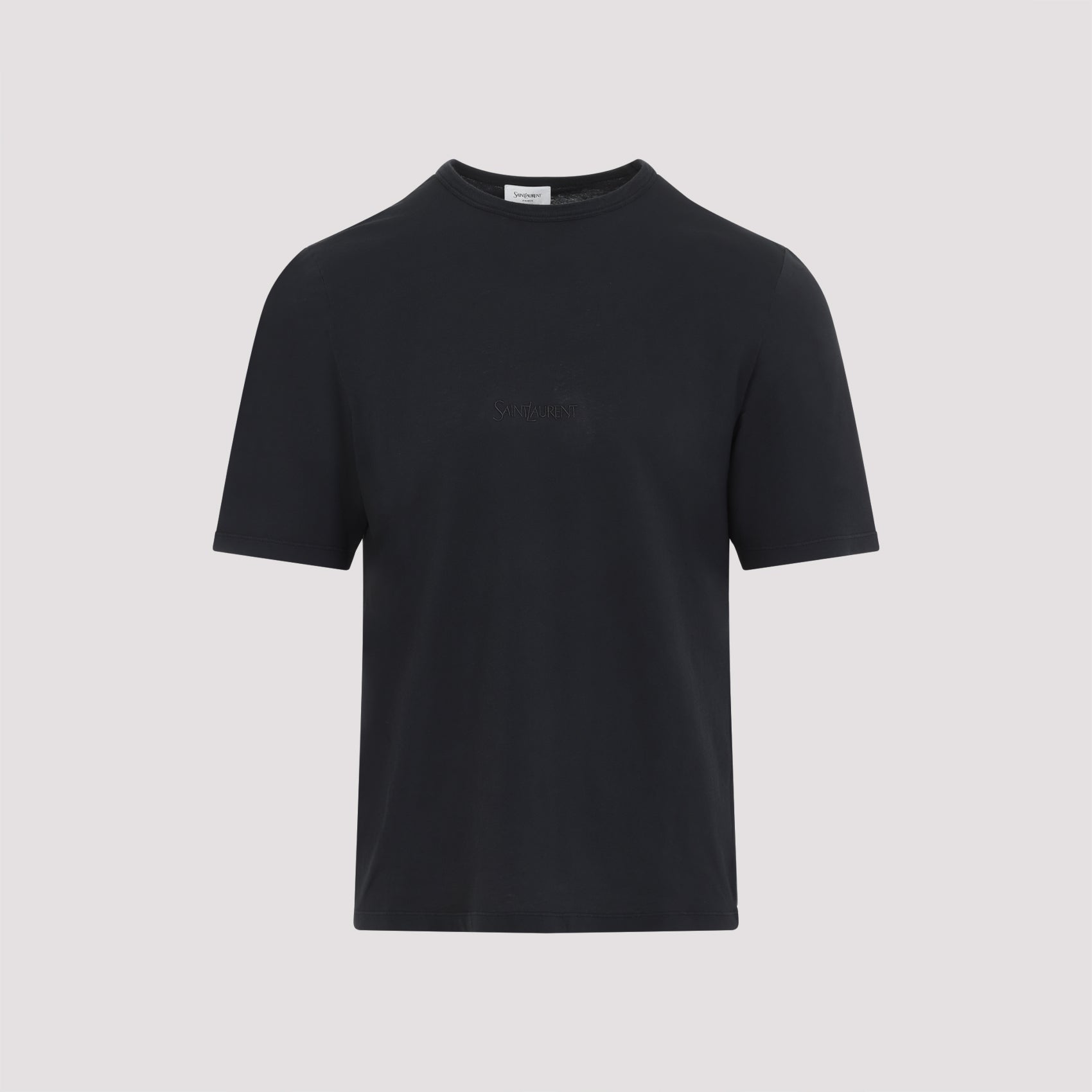 SHORT-SLEEVE CREWNECK T-SHIRT MADE with CERTIFIED COTTON, FEATURING a TONAL EMBROIDERY on the CHEST