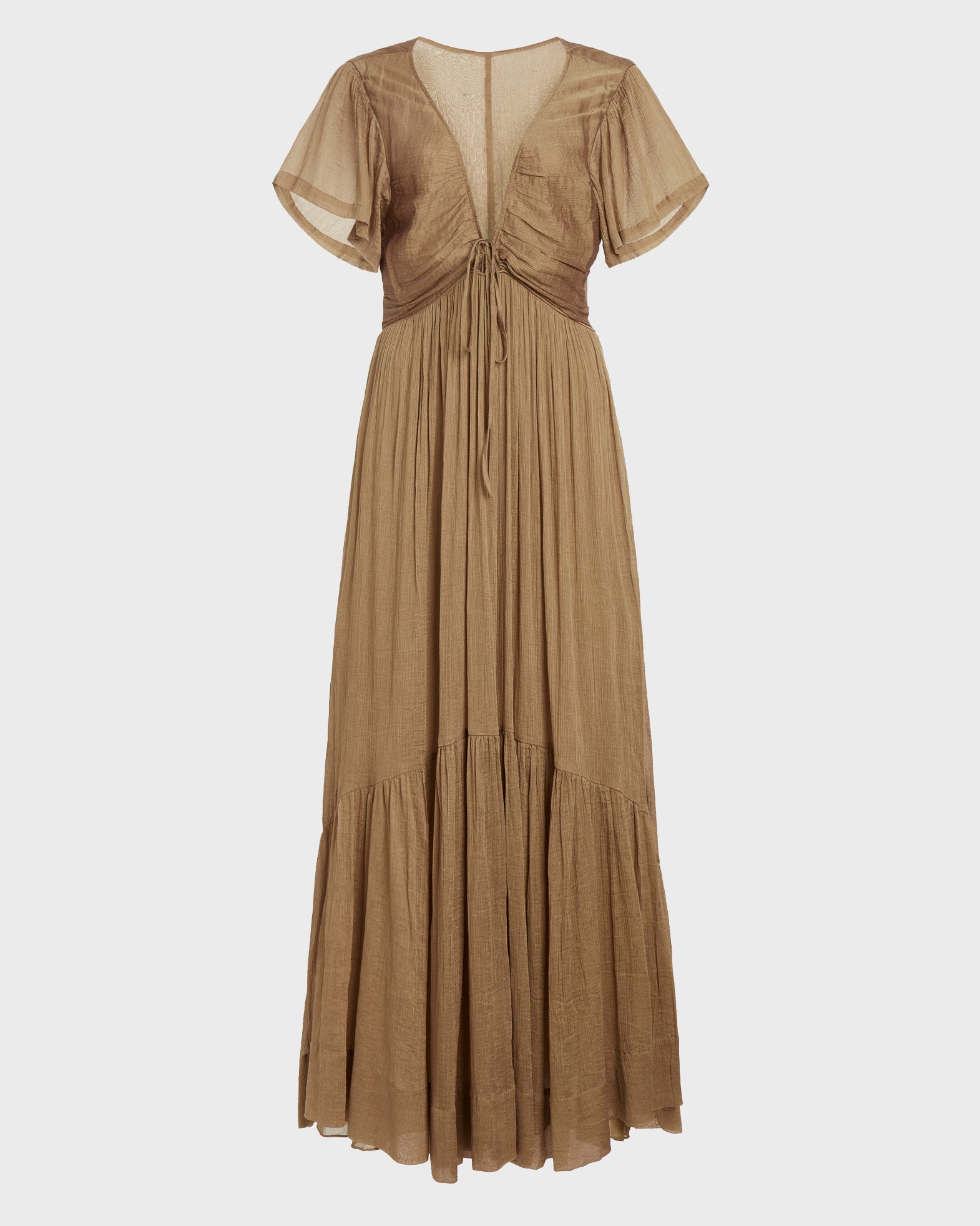 Isabel Marant Dress Agathe Khaki EUR
