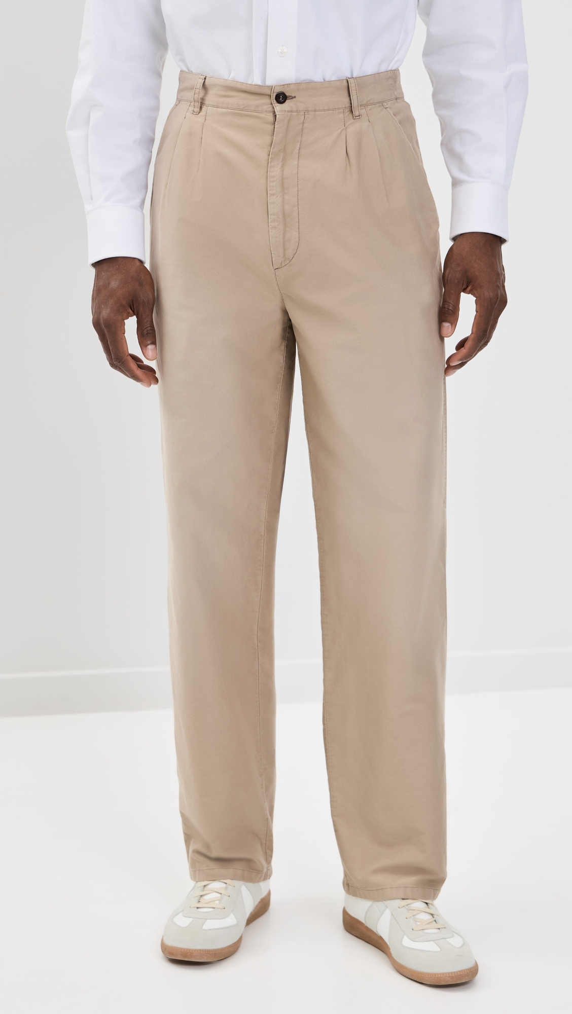 Trousers Beige