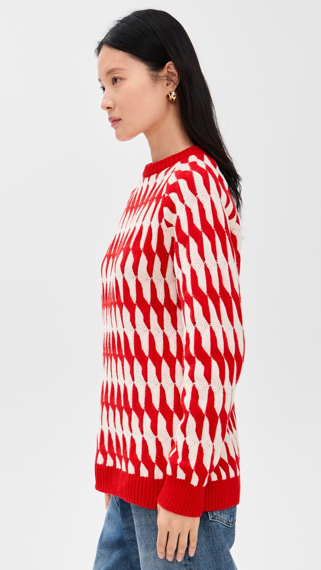 Colorful Knit Sweater Colorful