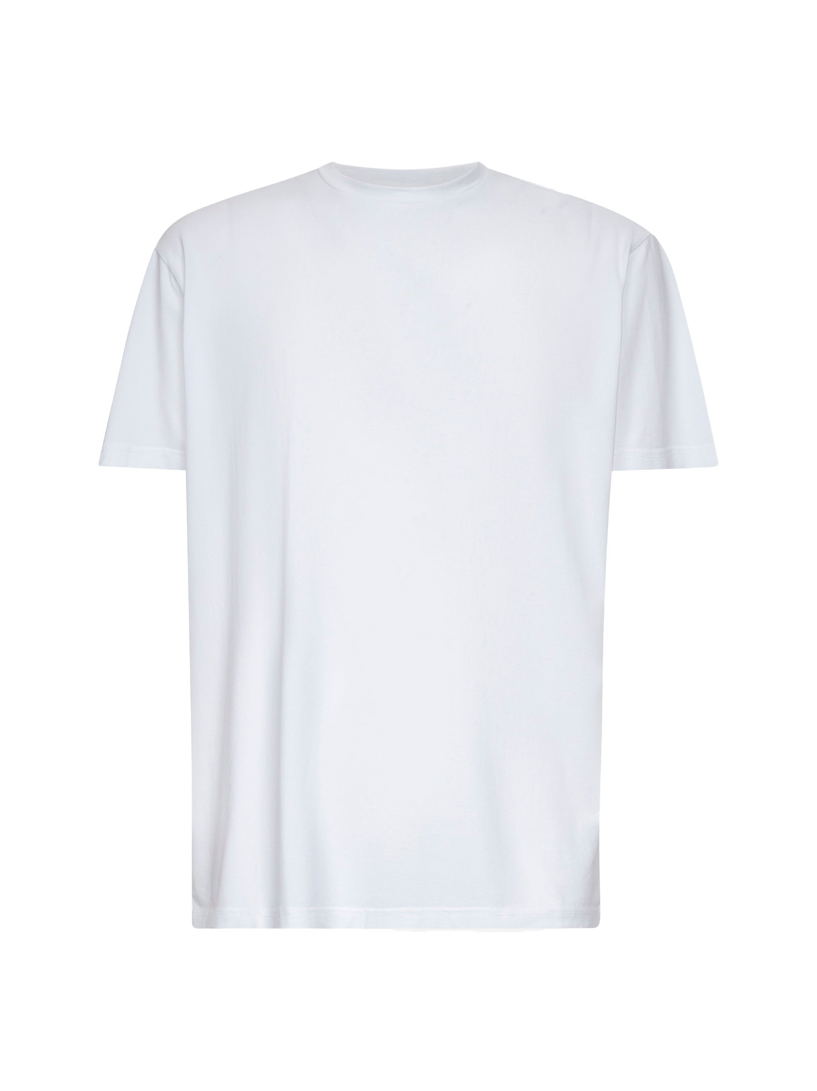 Cotton Crepe T-Shirt — White
