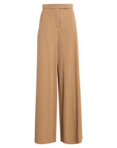 Woman Pants Camel Size 10 Virgin Wool