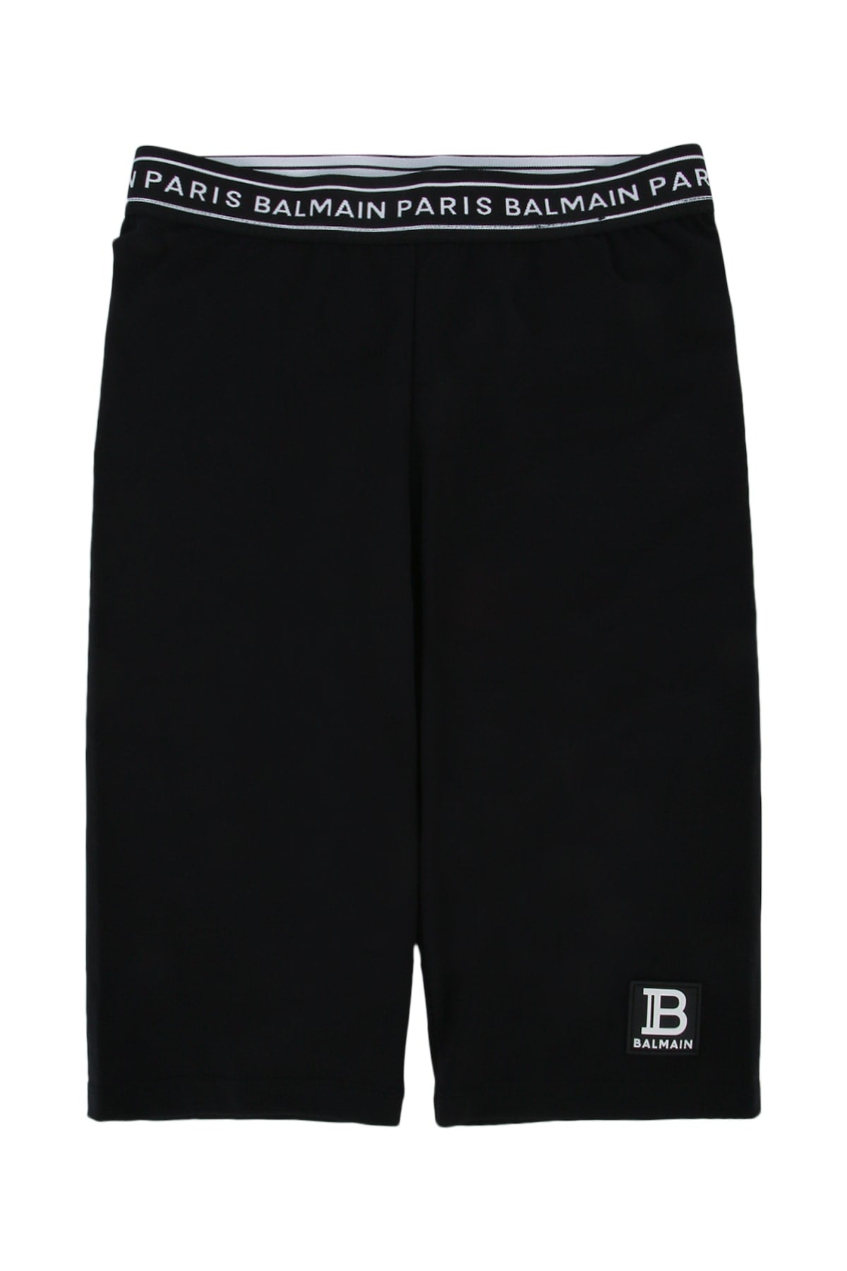 Logo-Embroidered Bermuda — Black