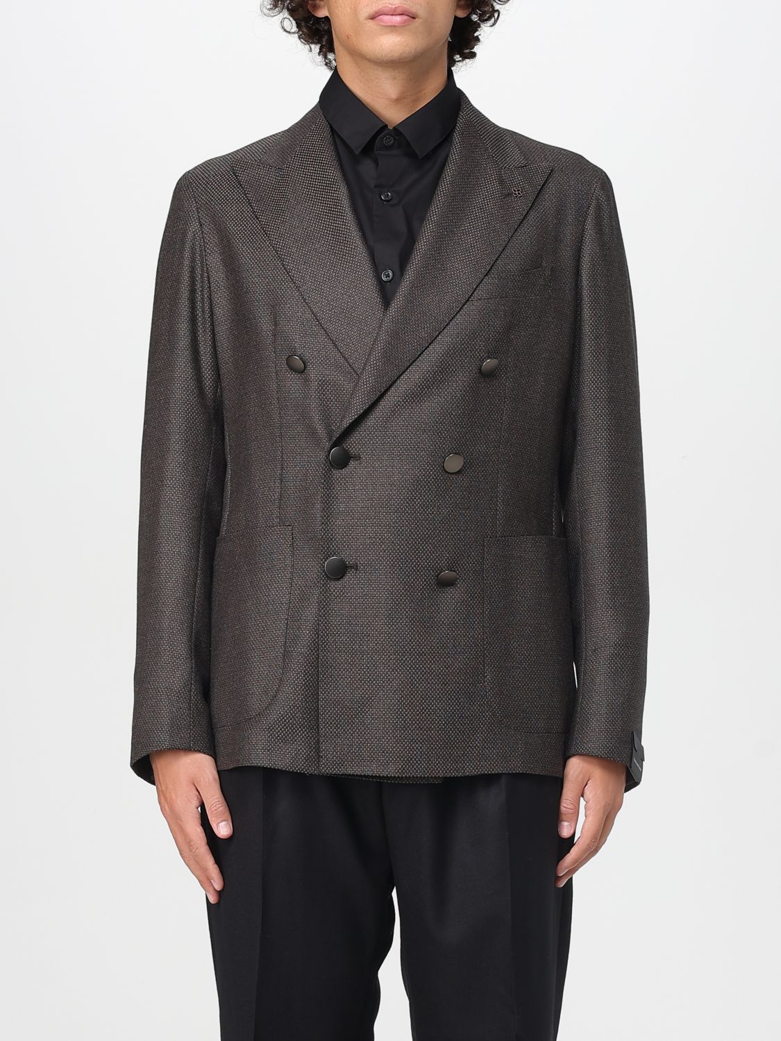 Blazer Men color Green