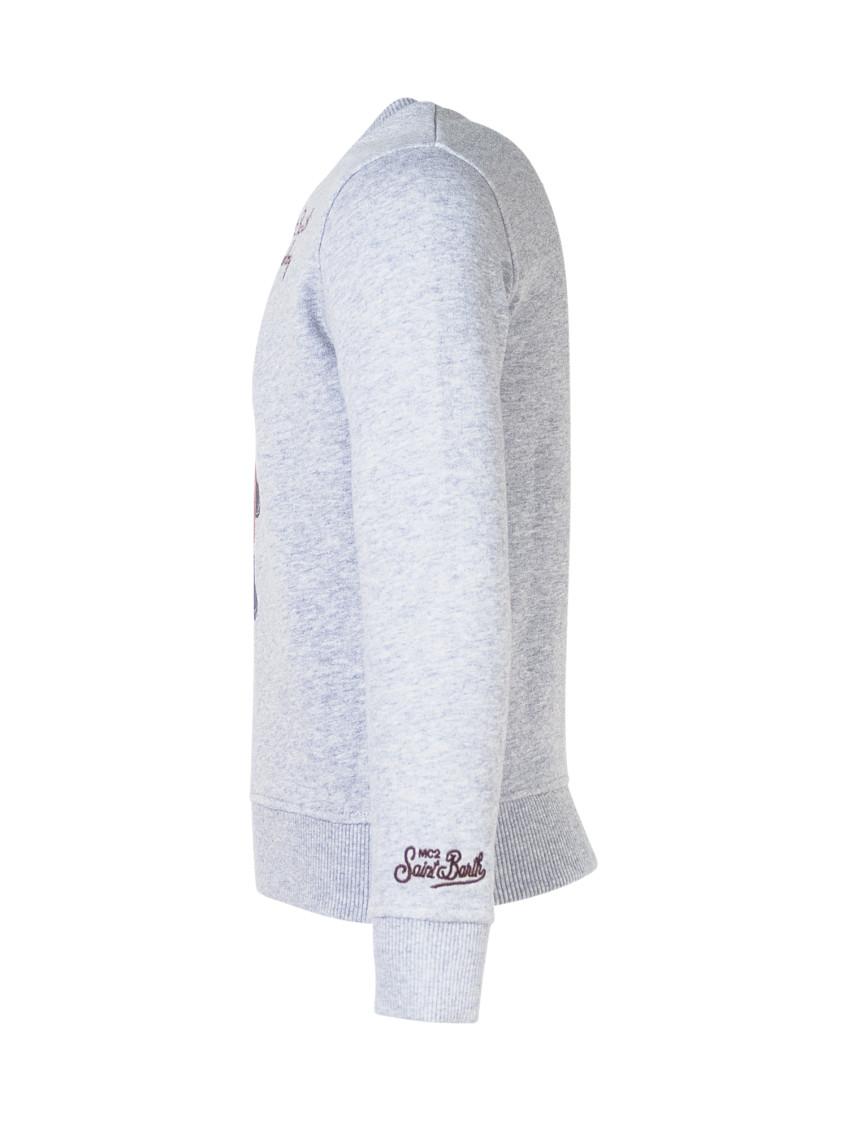Kids Grey Logo Sweatshirt