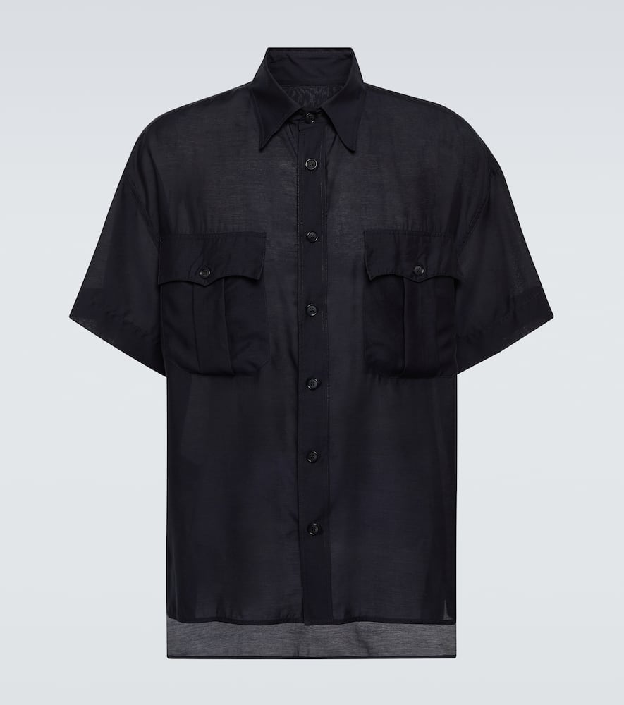 Jersey bowling shirt