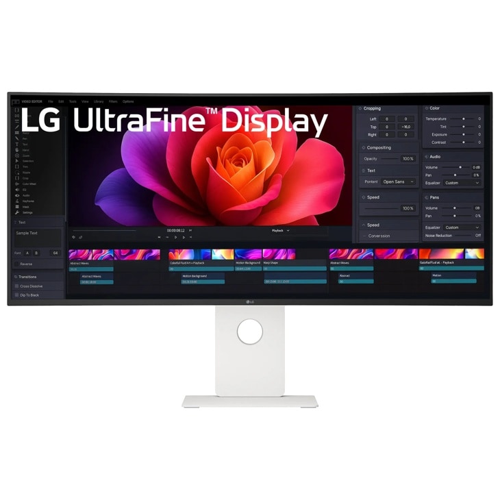 " UltraFine Evo 5K2K WUHD Nano IPS Black Monitor with Thunderbolt™ 96W