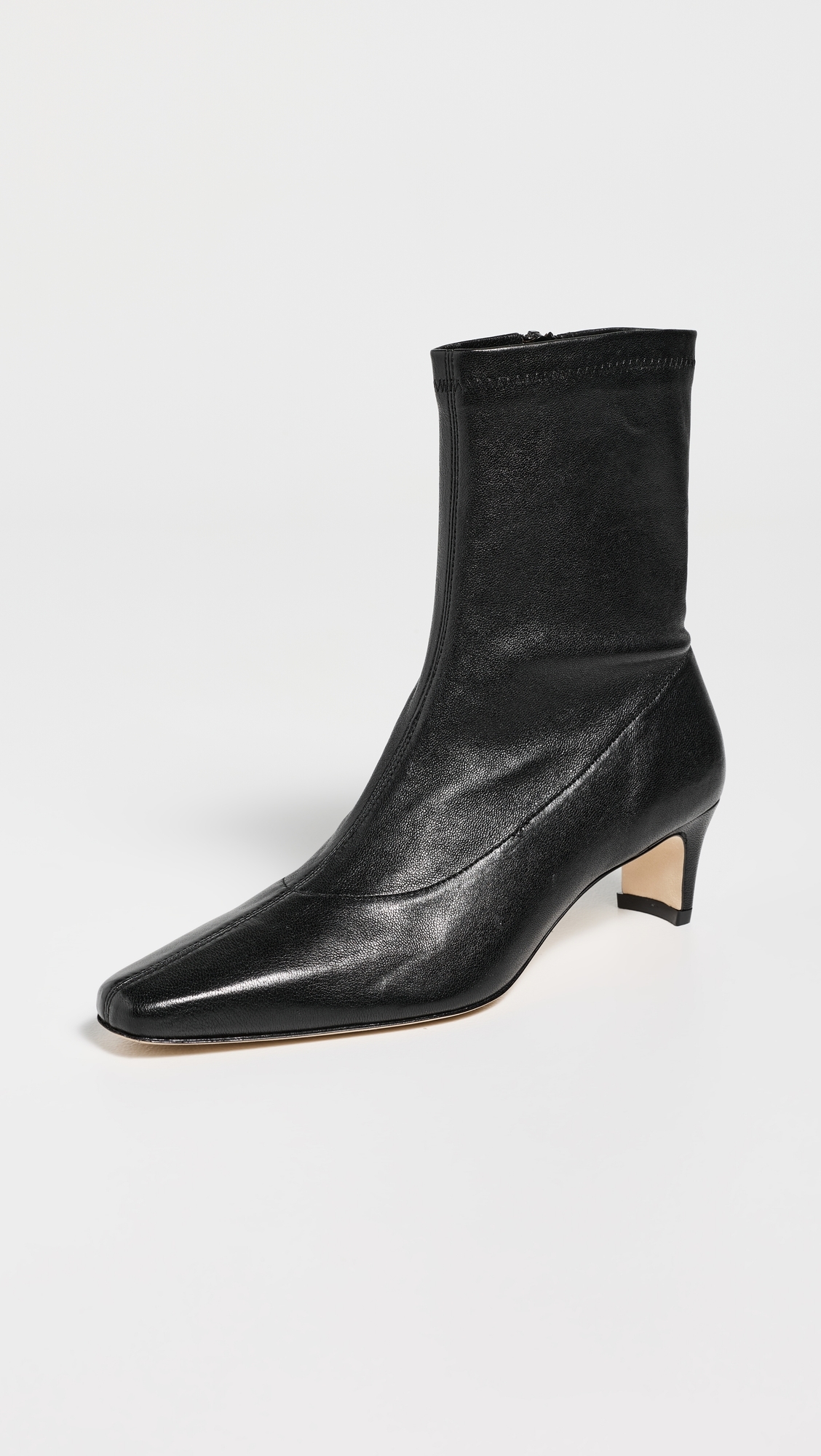 Wally Sock Ankle Boots Black
