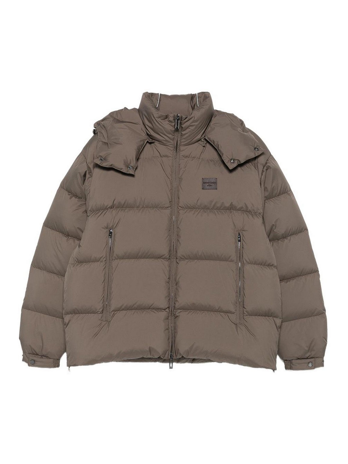 Nylon Short Down Jacket