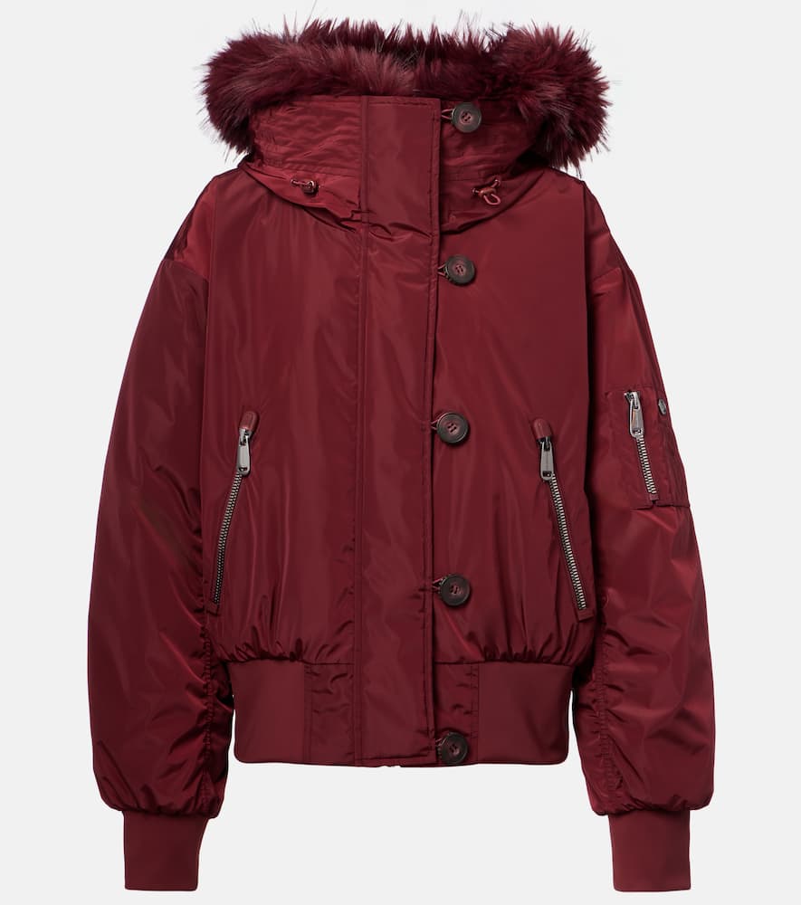 Jeanne faux fur-trimmed ski jacket