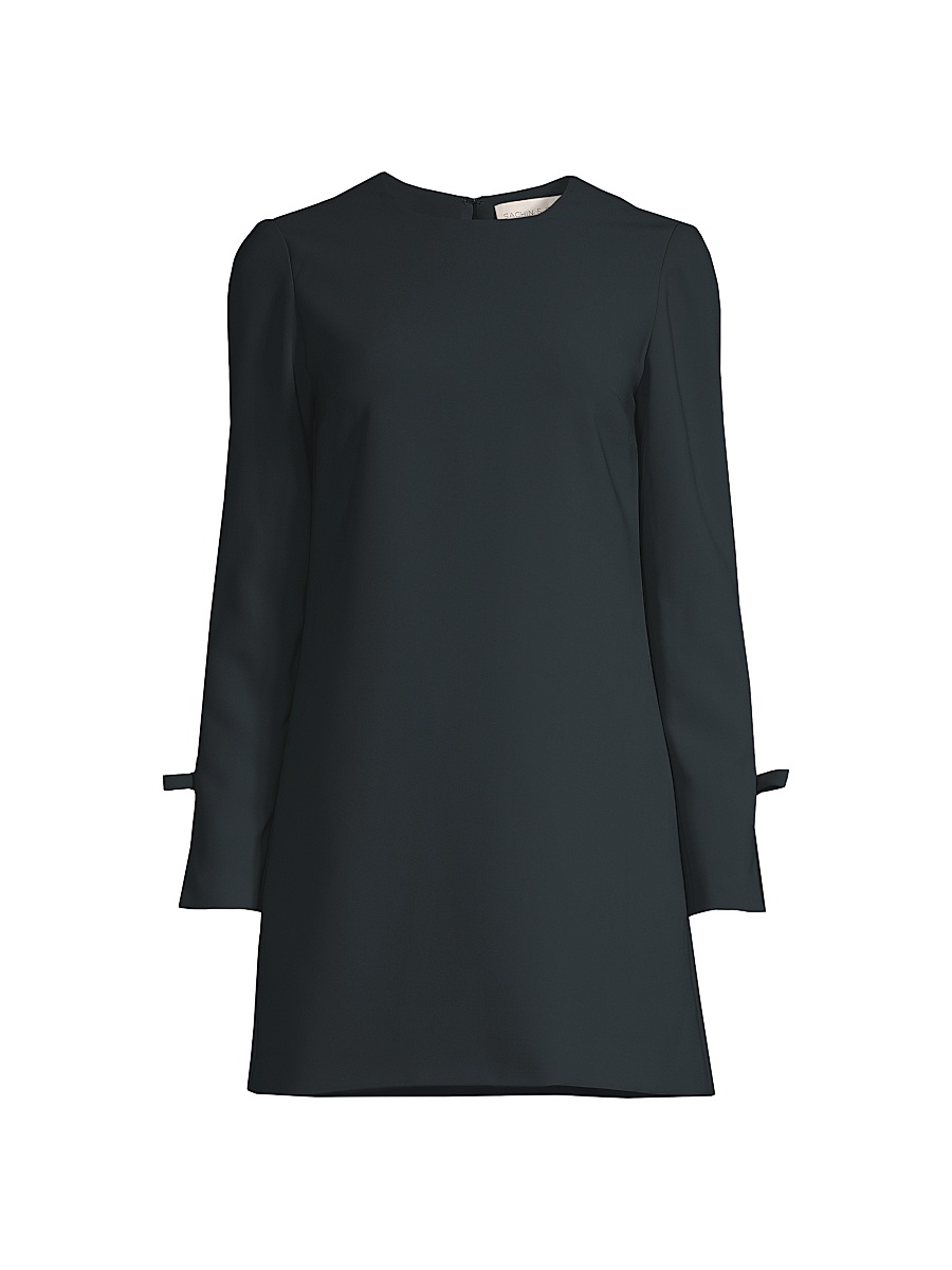 Women's Lily Long-Sleeve Shift Dress - Dark Midnight