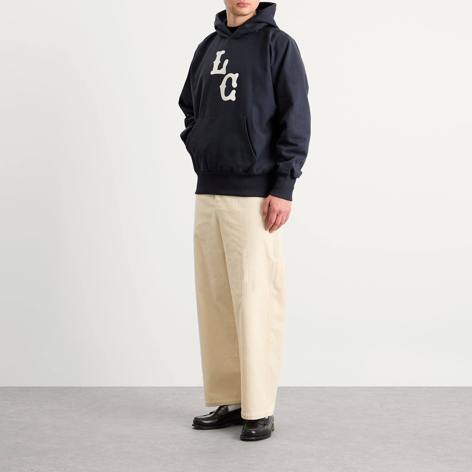 Men's Lc Hoodie in Navy