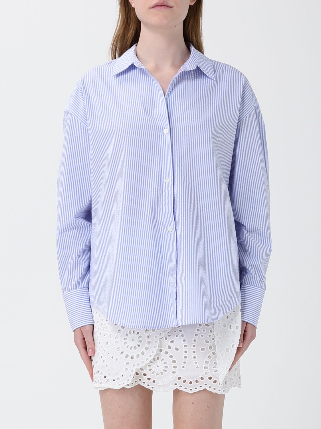 Shirt Woman color Sky