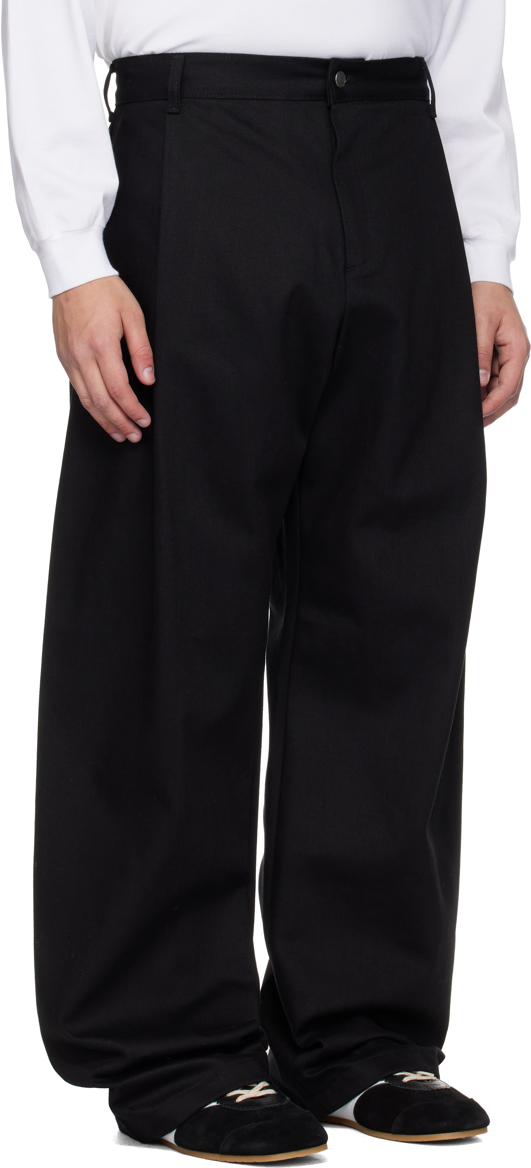 Black Denim 440 Bermuda Jeans