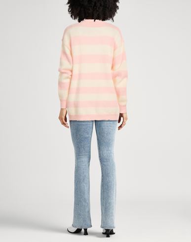 Woman Sweater Pink Size M Mohair wool, Polyamide, Wool