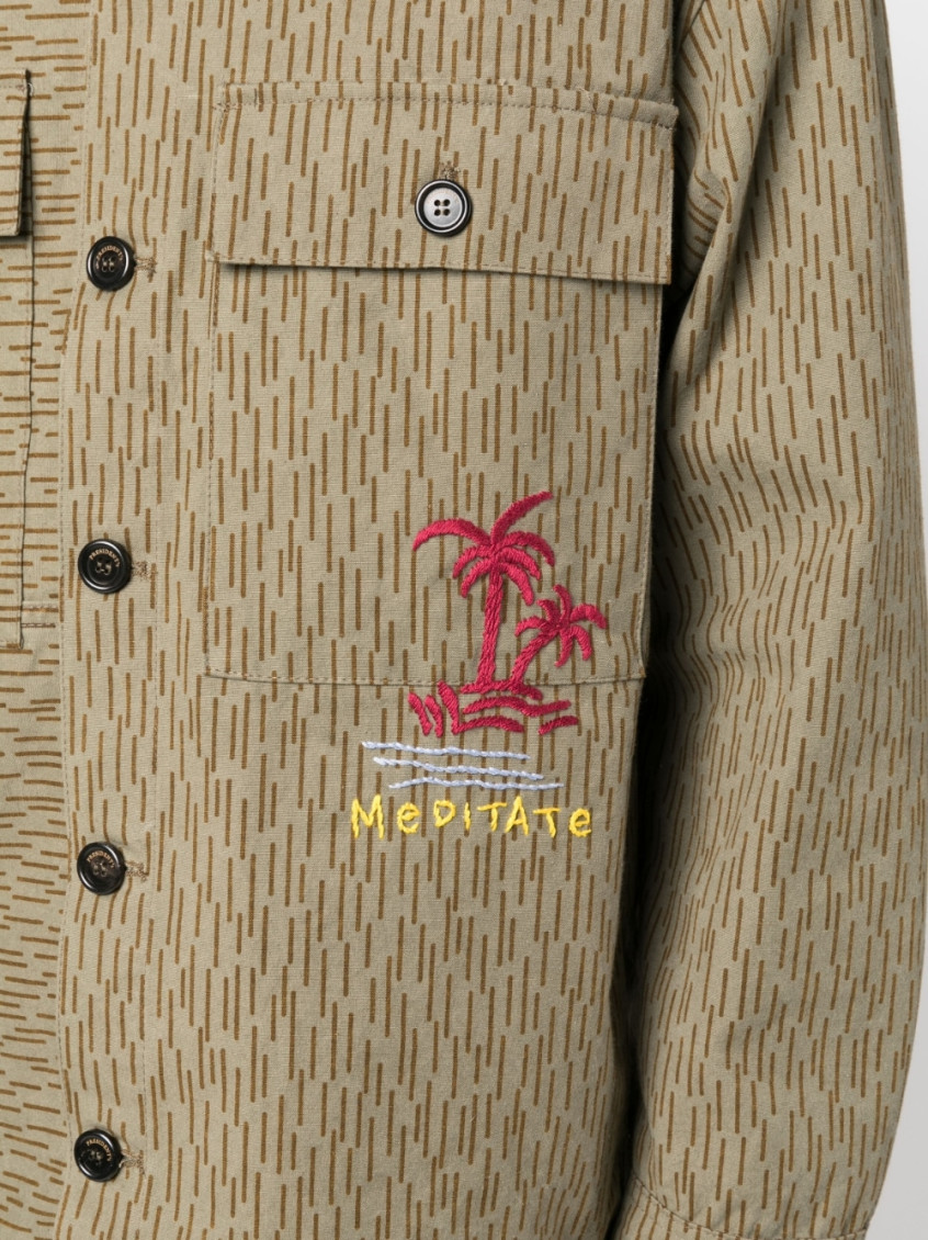 - Camouflage Print Shirt