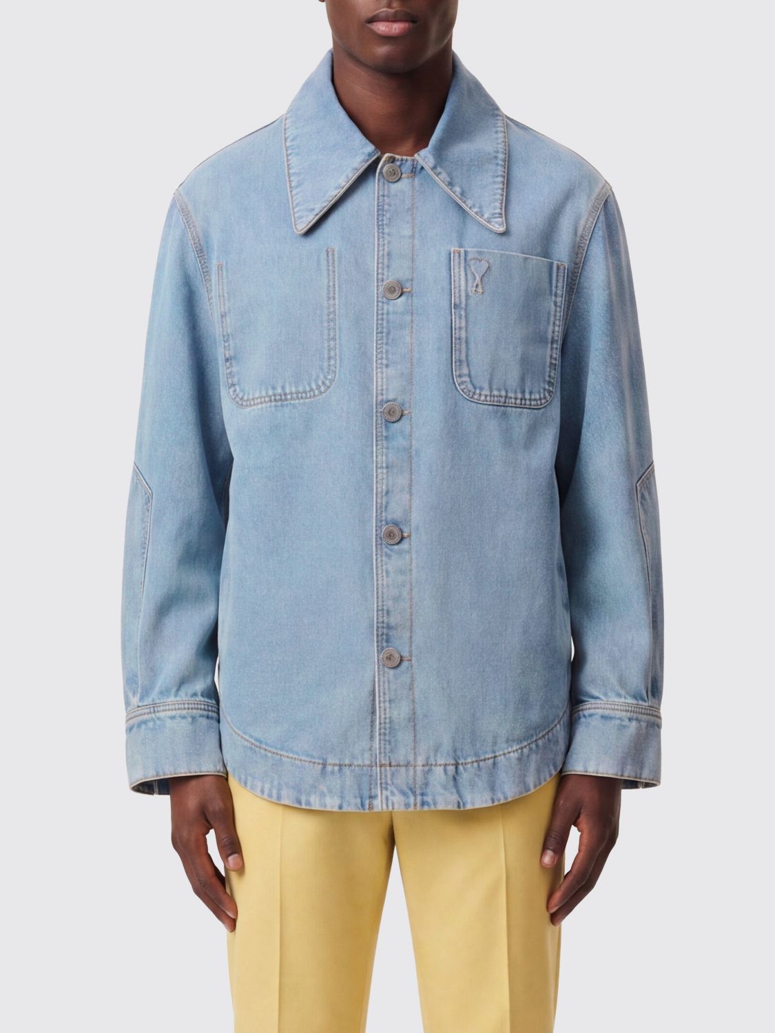Shirt Men color Blue