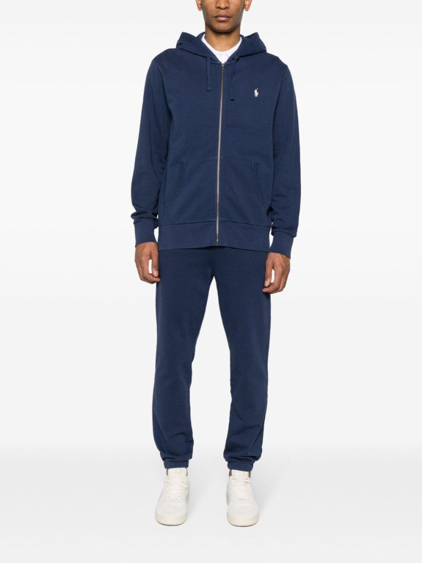 Navy Blue Logo hoodie