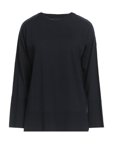 Woman Sweater Midnight blue Size 10 Merino Wool