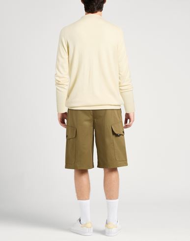 Man Sweater Cream Size 42 Super 140s Wool
