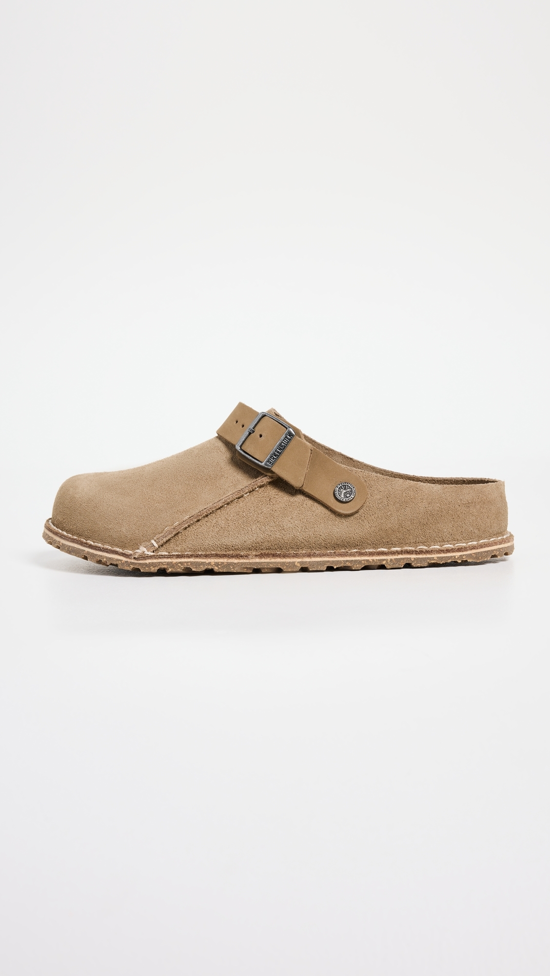 Lutry 365 Suede Mules Gray Taupe