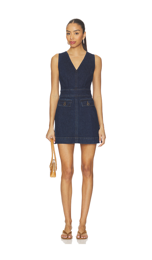 PAIGE Sylvia Mini Dress in Navy. 0. Also , 10, 12, 14, 2, 4